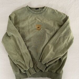Vintage Green Crewneck Sweater